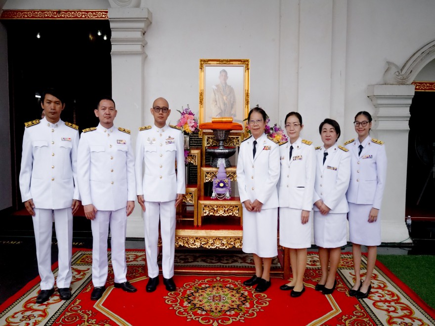 เข้าร่วมพิธีถวายผ้าพระกฐินพระราชทาน ประจำปี พ.ศ. 2567