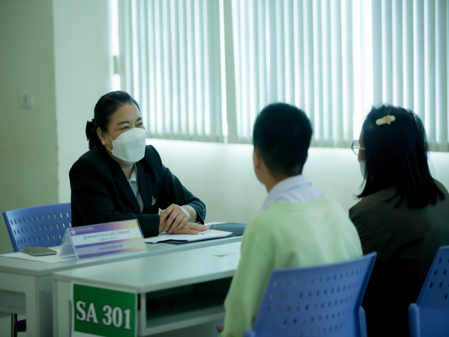 สอบสัมภาษณ์นักเรียนใหม่ ประจำปีการศึกษา 2569