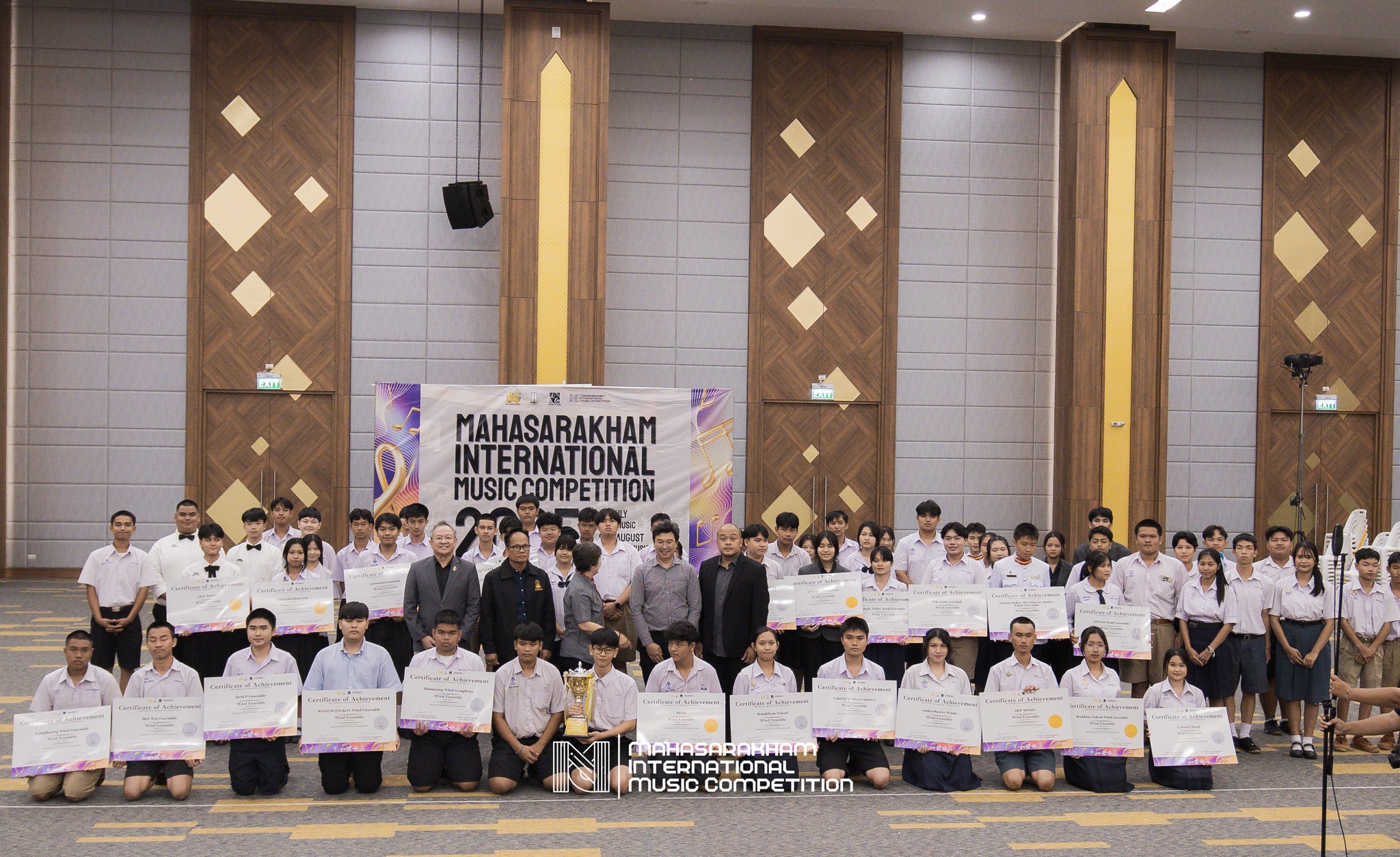 DeSUP Ensemble คว้าเหรียญเงินเวทีดนตรีนานาชาติที่มหาสารคาม
